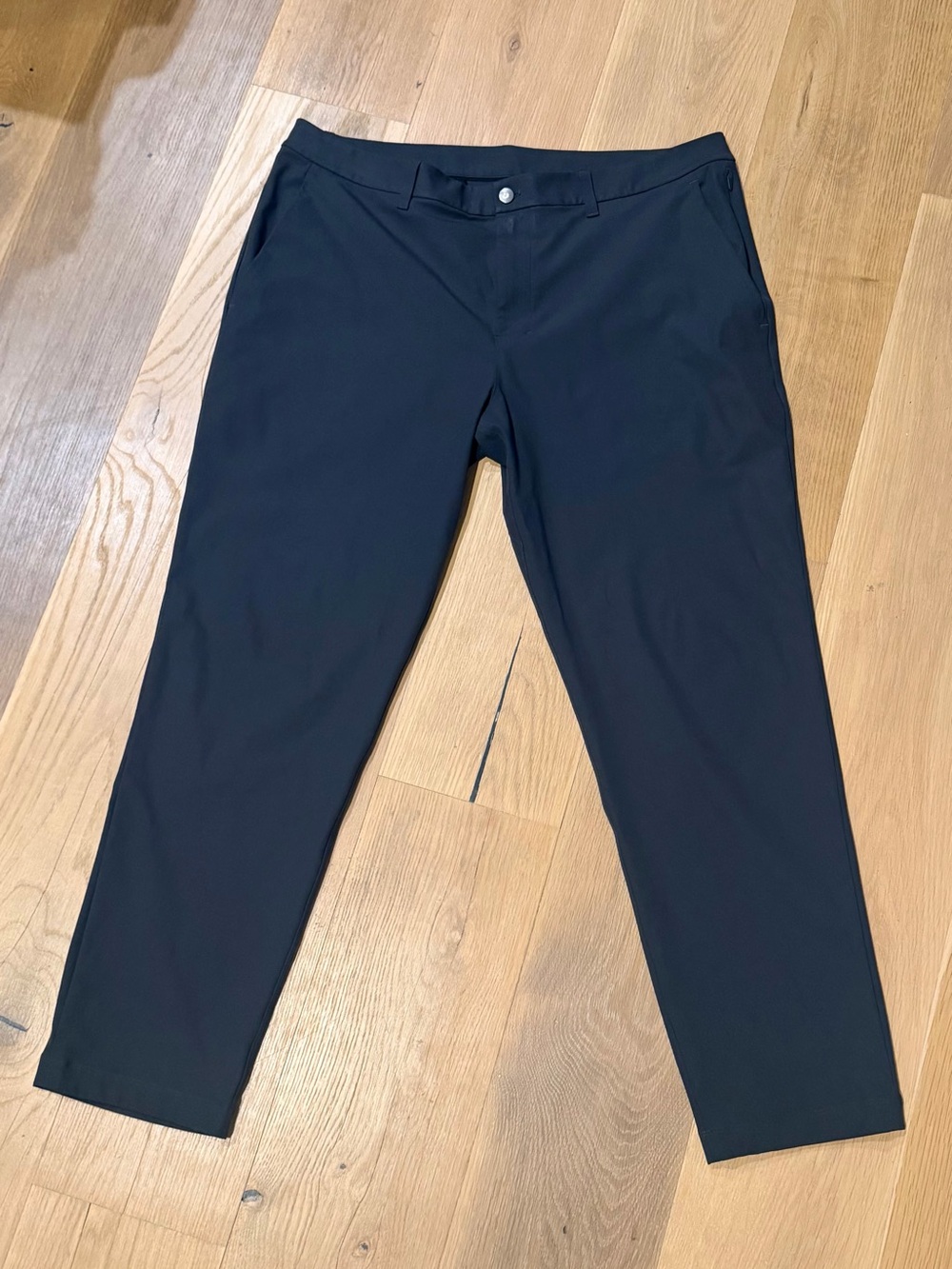Lululemon Athletica Men's Blue Navy ABC Classic-Fit Trouser Chino